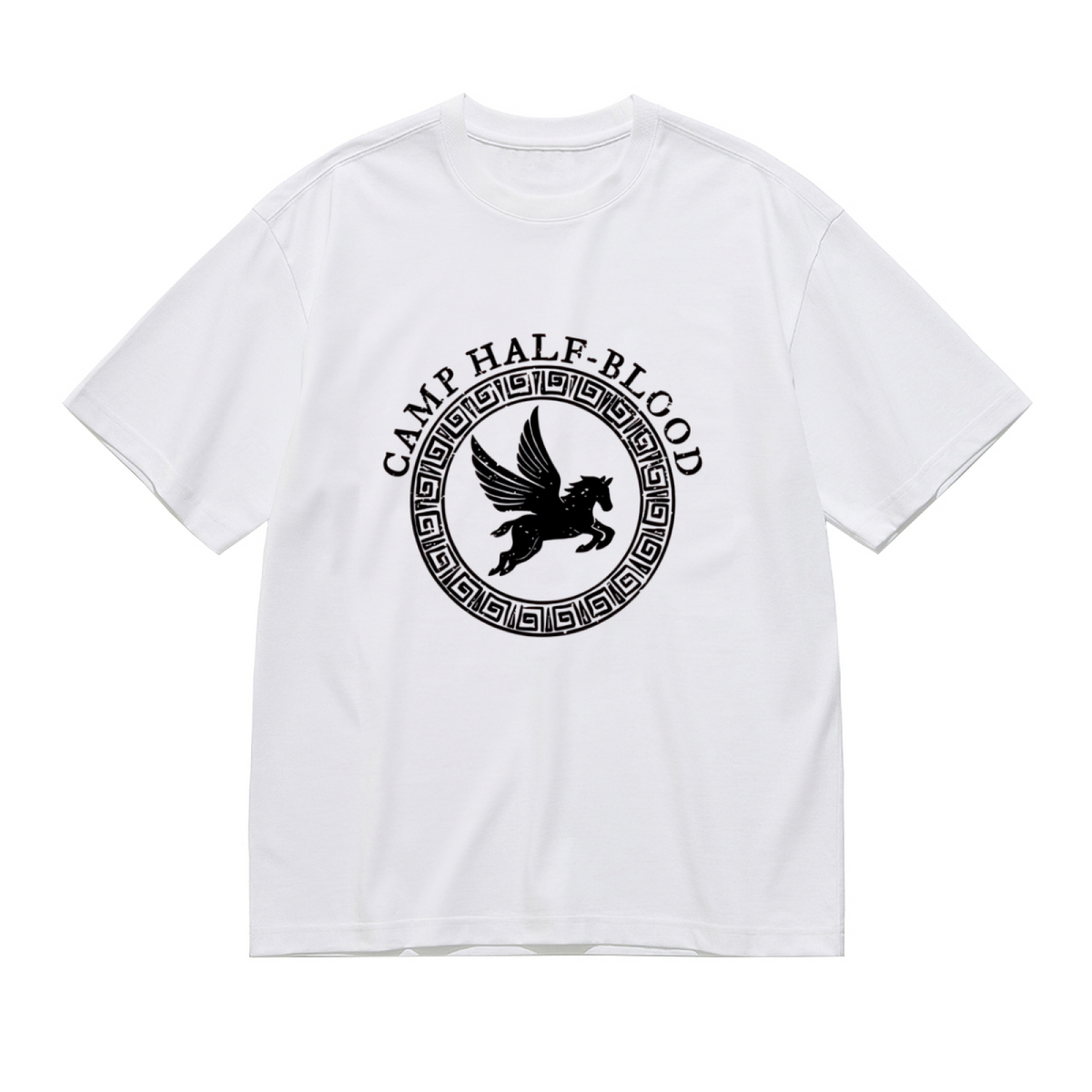 Vintage Orange Camp Half-Blood Pegasus Tee