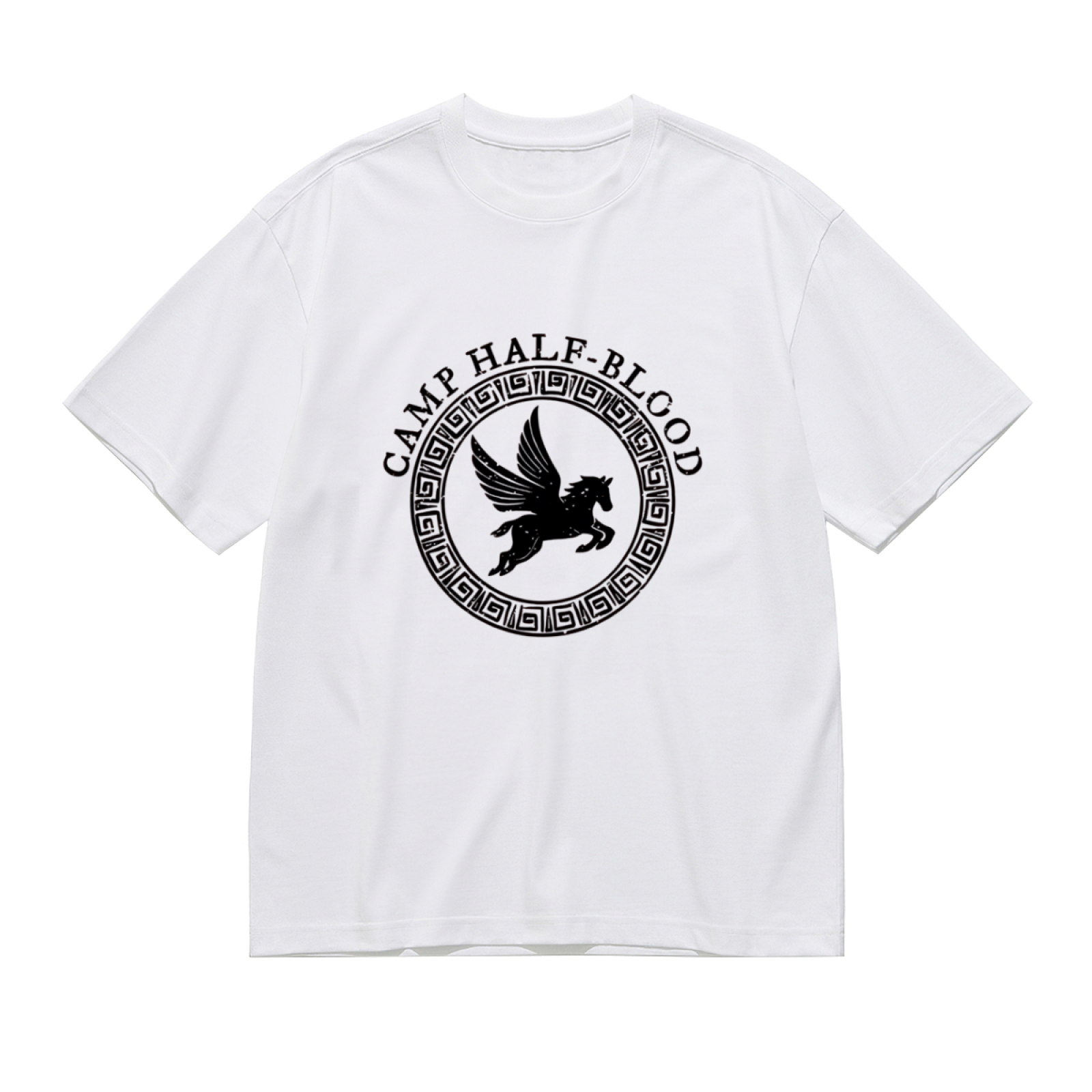 Vintage Orange Camp Half-Blood Pegasus Tee