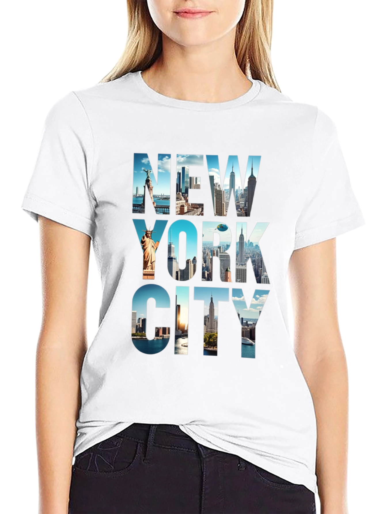 New York City Skyline Graphic Tee