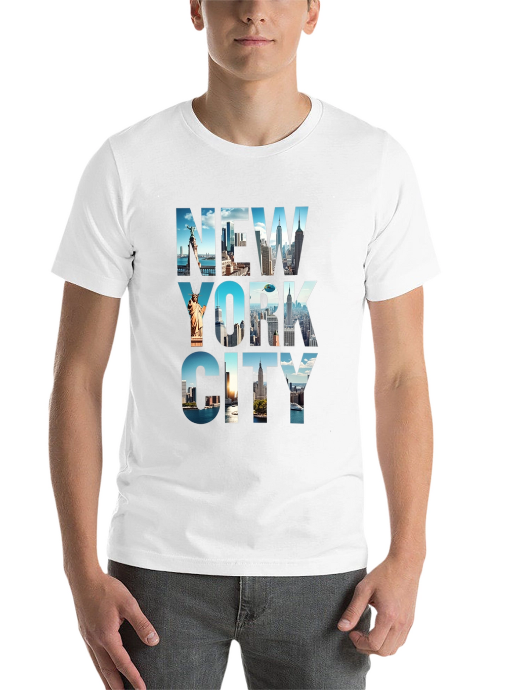 New York City Skyline Graphic Tee