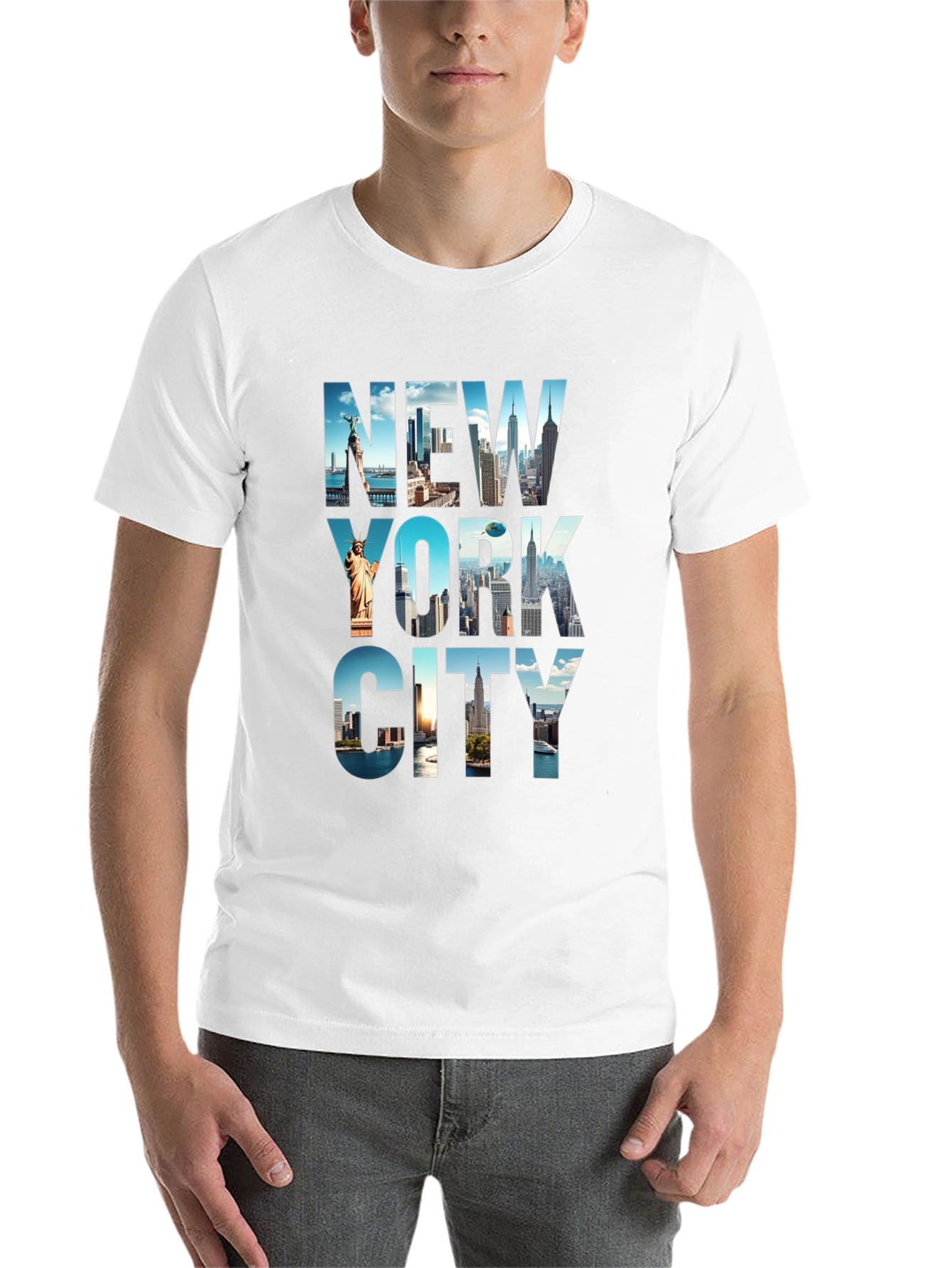 New York City Skyline Graphic Tee