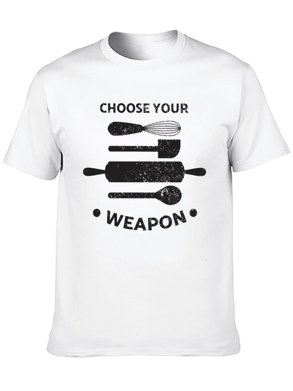 Choose Your Weapon Baking T-Shirt