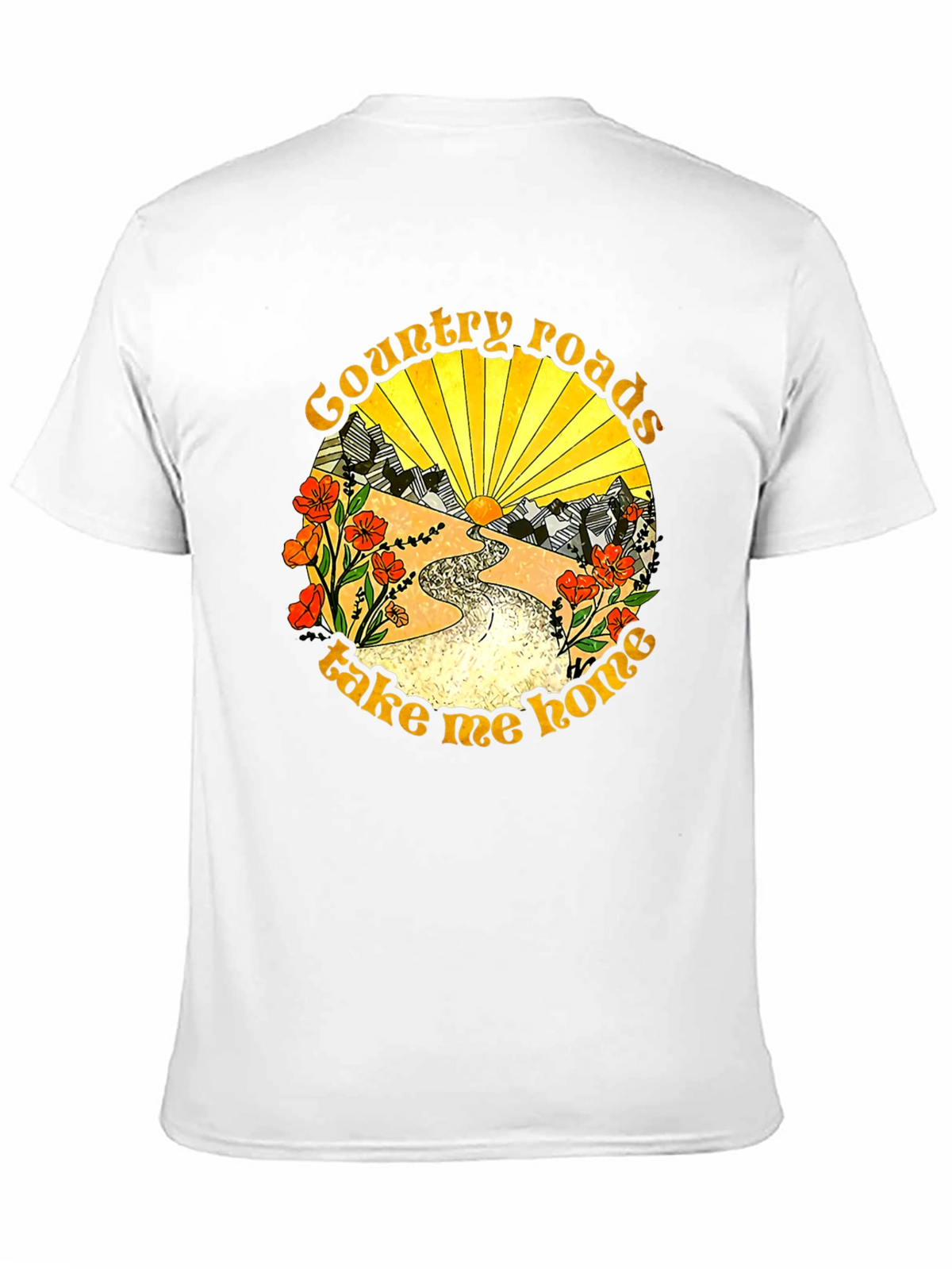 Country Roads Graphic Tee - Take Me Home