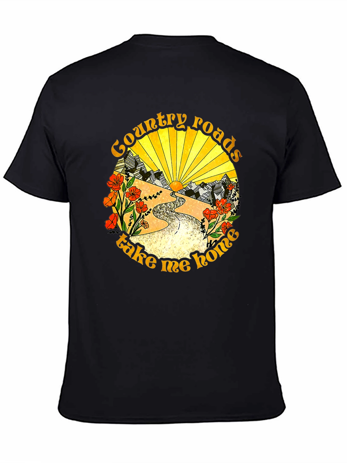 Country Roads Graphic Tee - Take Me Home