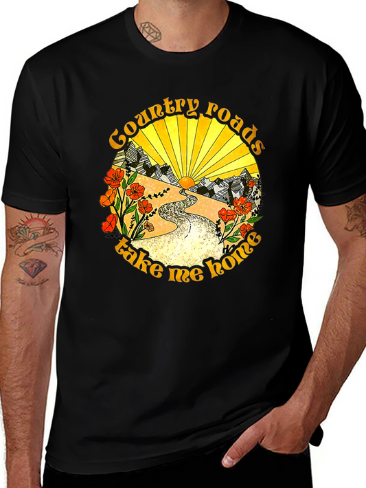 Country Roads Graphic Tee - Take Me Home