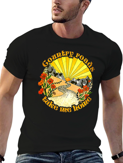 Country Roads Graphic Tee - Take Me Home