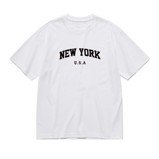 Classic Varsity New York USA City Text Tee