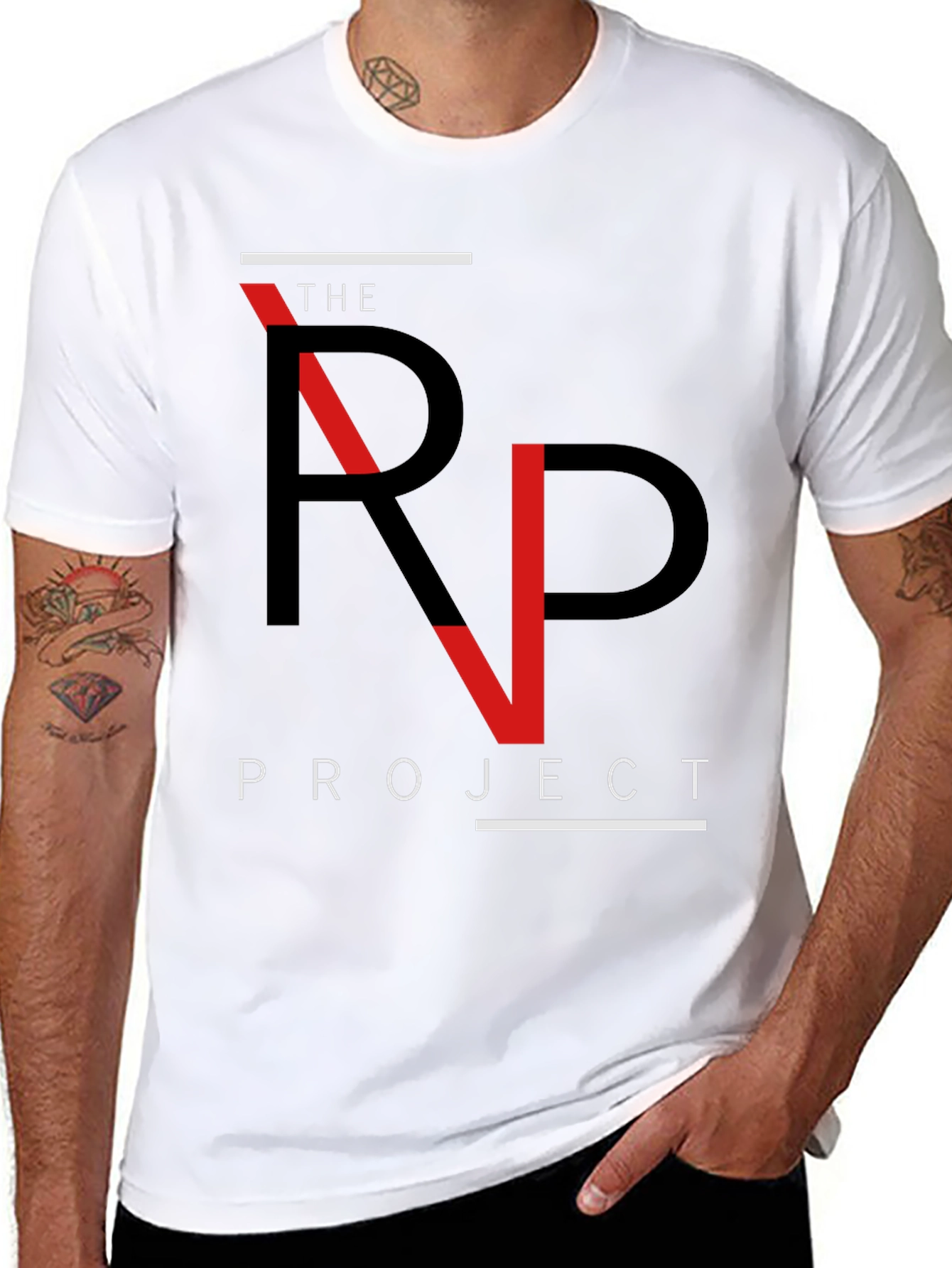 The RP Project Black Graphic T-Shirt