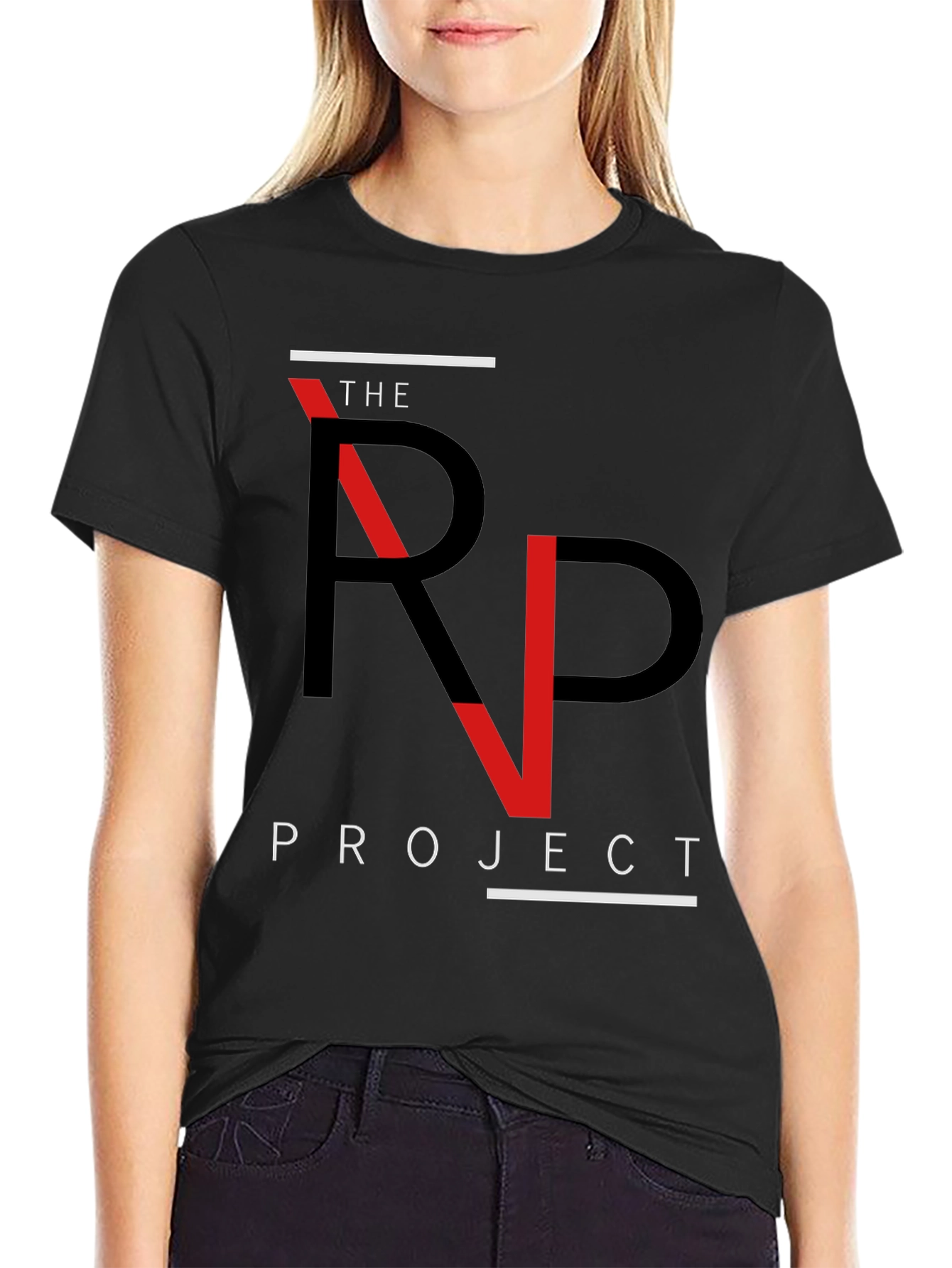 The RP Project Black Graphic T-Shirt