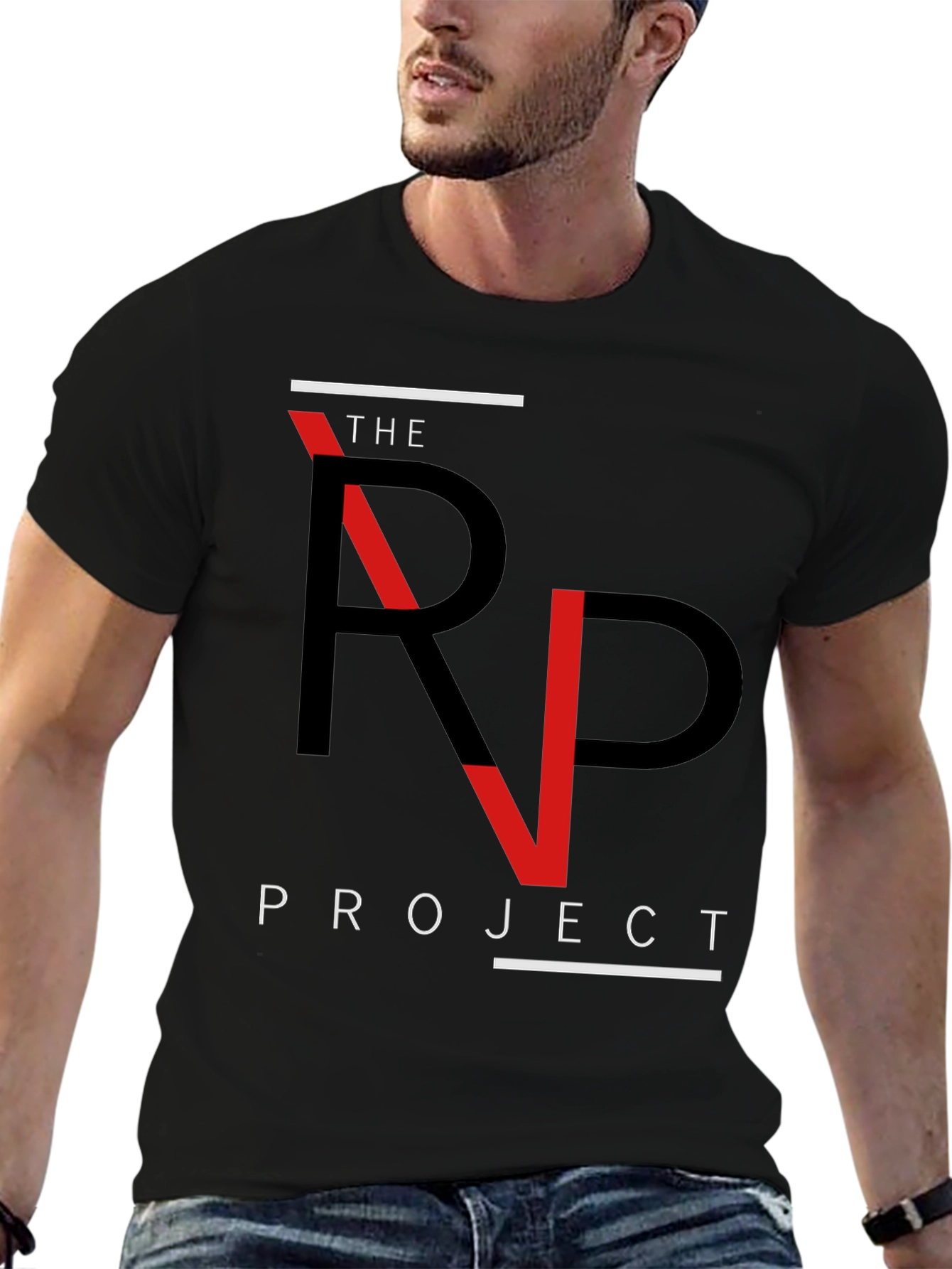 The RP Project Black Graphic T-Shirt