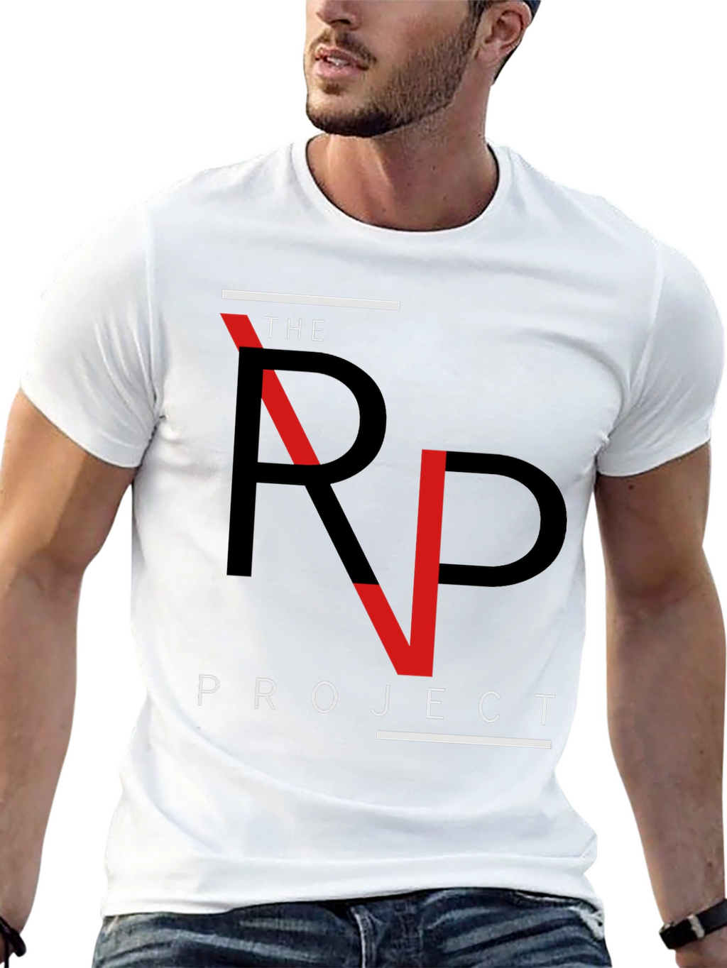 The RP Project Black Graphic T-Shirt