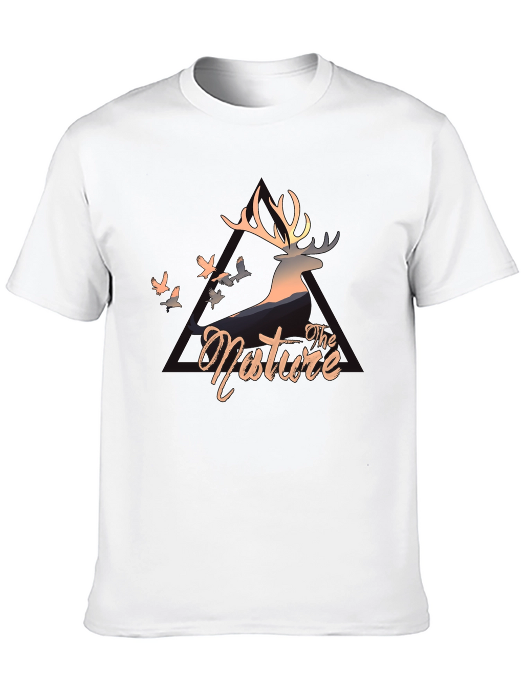 Nature Deer Graphic T-Shirt - Stylish Casual Wear