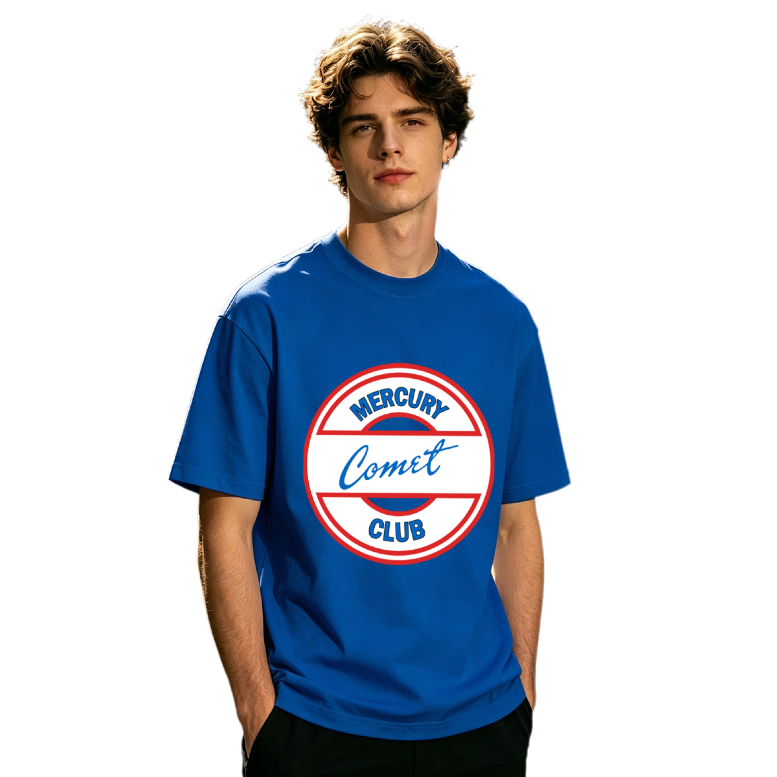 Men's Funny Vintage Retro Car Mechanic Graphic Tee
