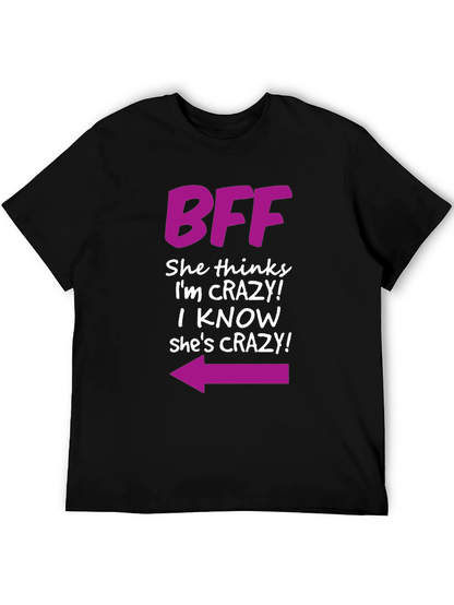 BFF Crazy Arrow Graphic Tee - Best Friend T-Shirt