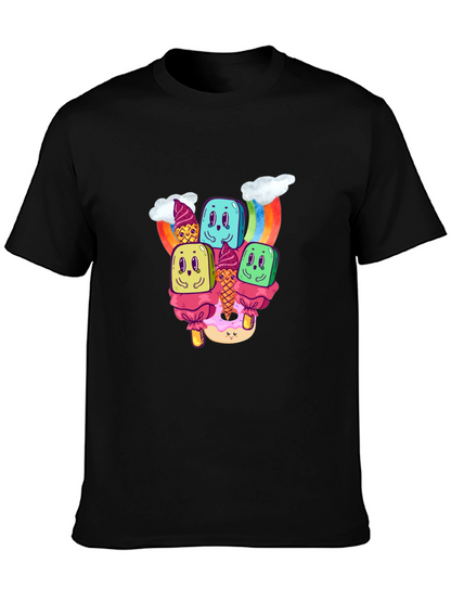Kawaii Dessert Graphic T-Shirt