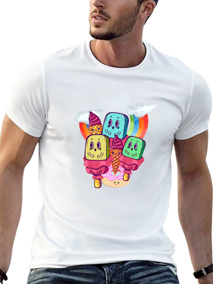 Kawaii Dessert Graphic T-Shirt