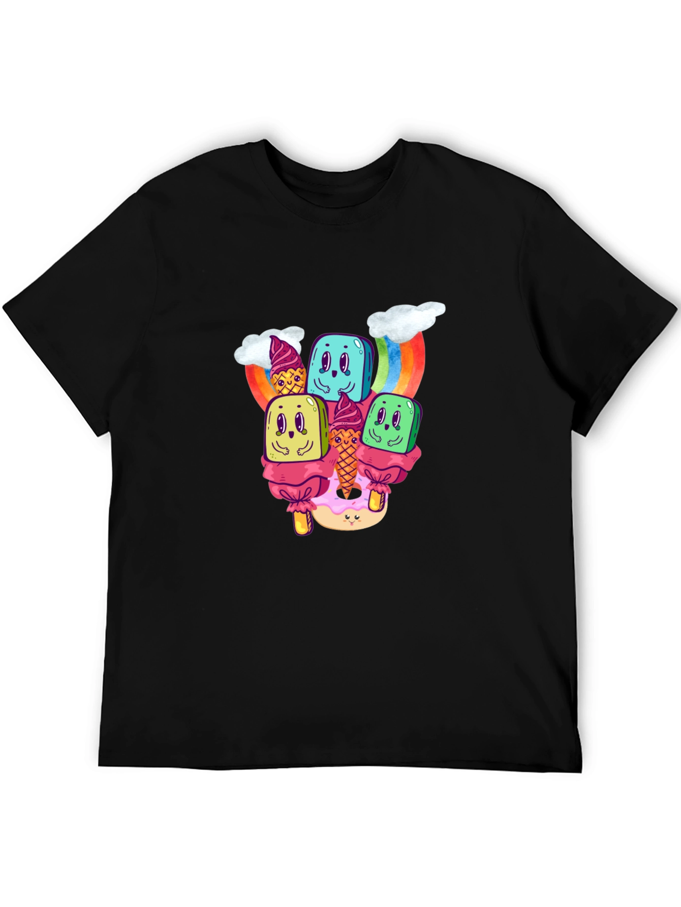 Kawaii Dessert Graphic T-Shirt