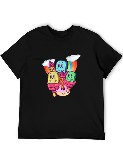 Kawaii Dessert Graphic T-Shirt