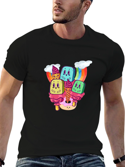 Kawaii Dessert Graphic T-Shirt