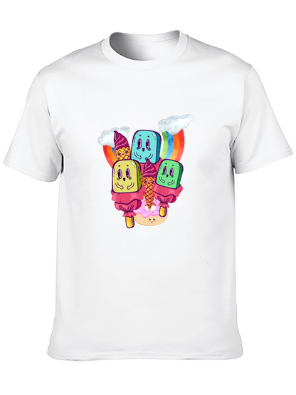 Kawaii Dessert Graphic T-Shirt