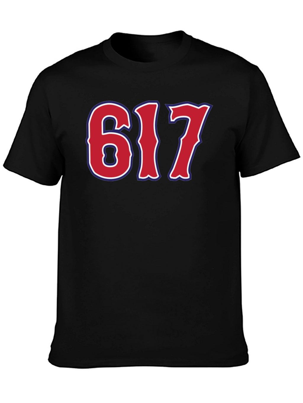 617 Boston Area Code Graphic Tee