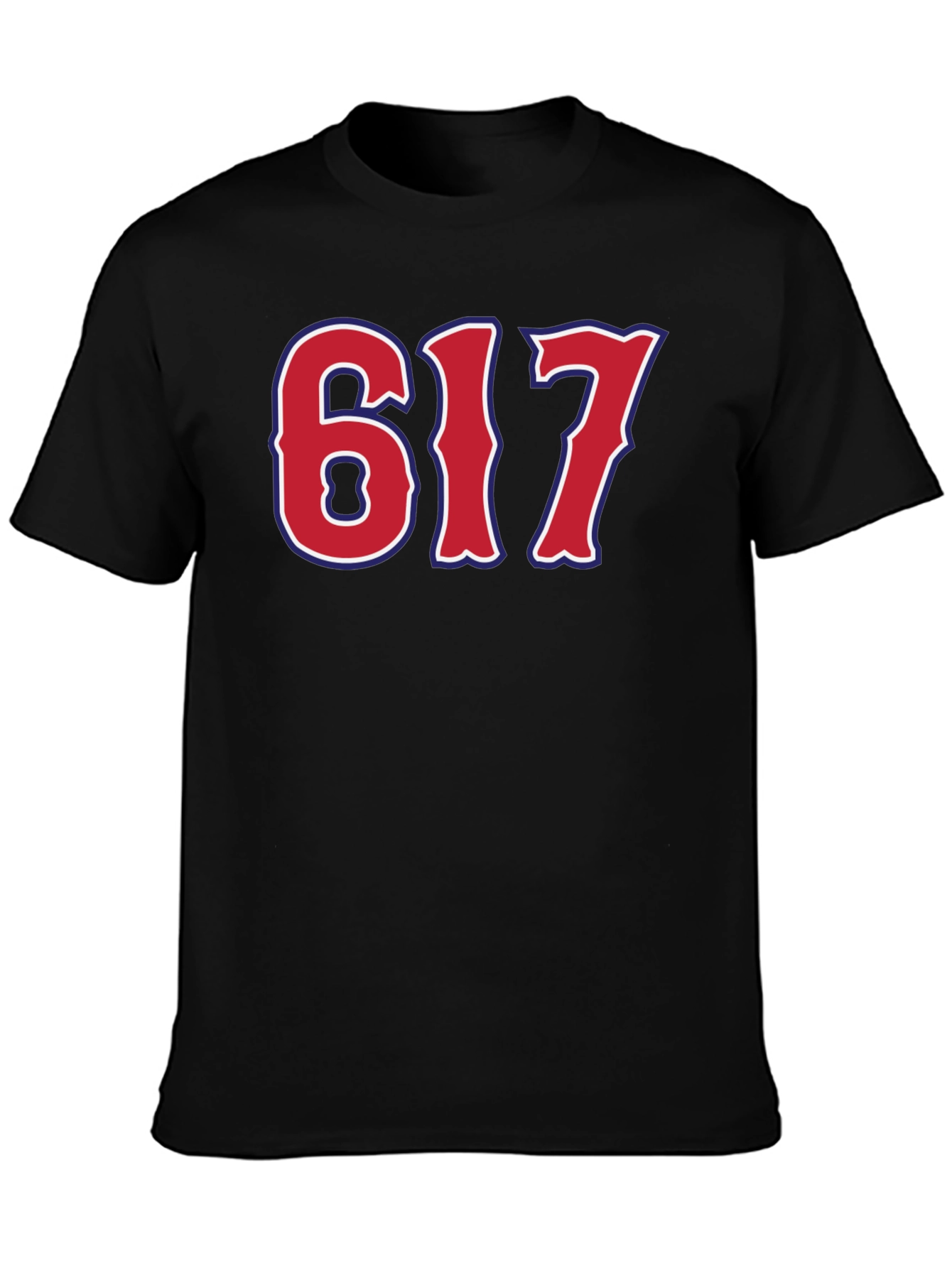 617 Boston Area Code Graphic Tee