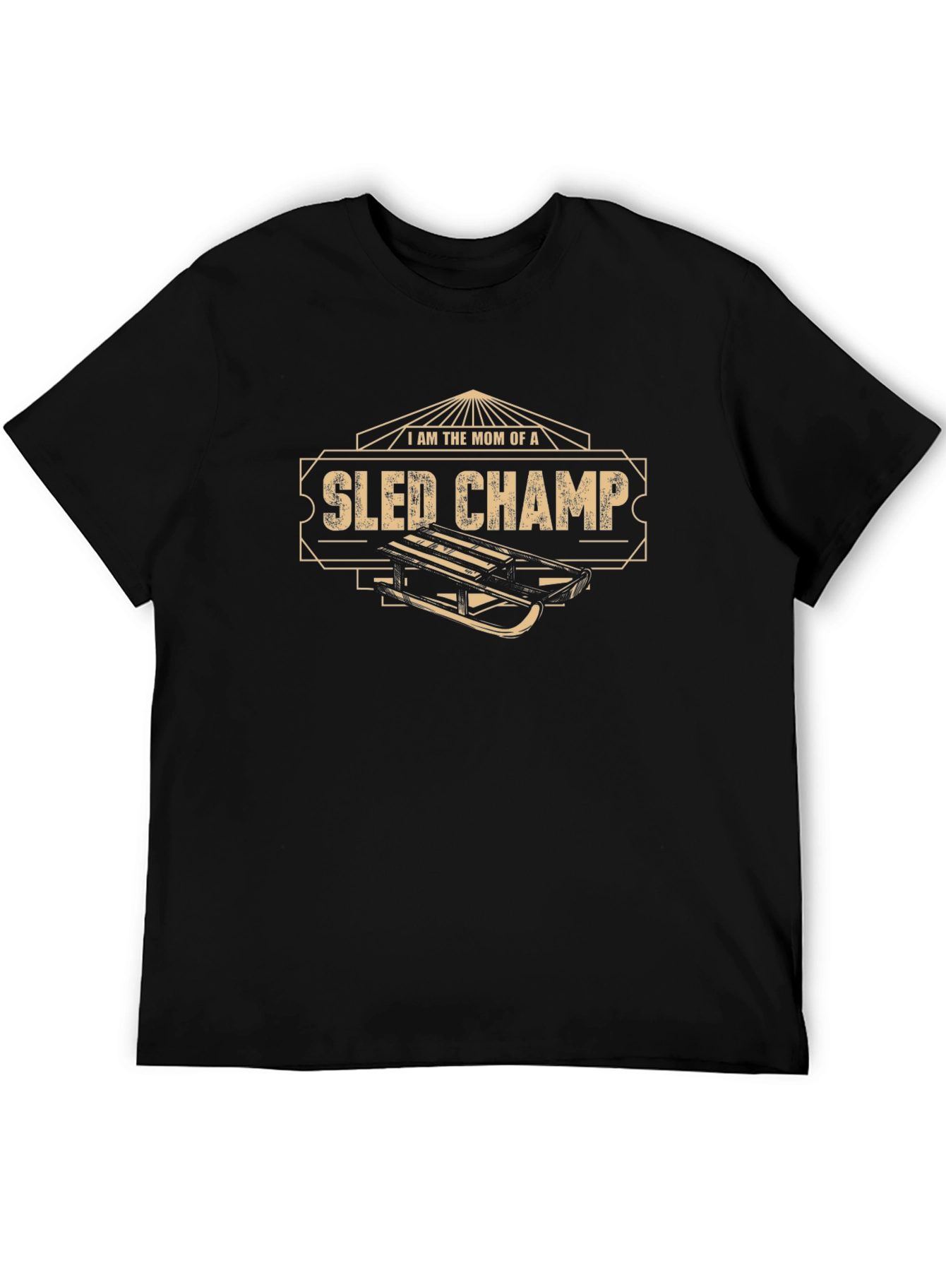 Sled Champ Mom Graphic Tee
