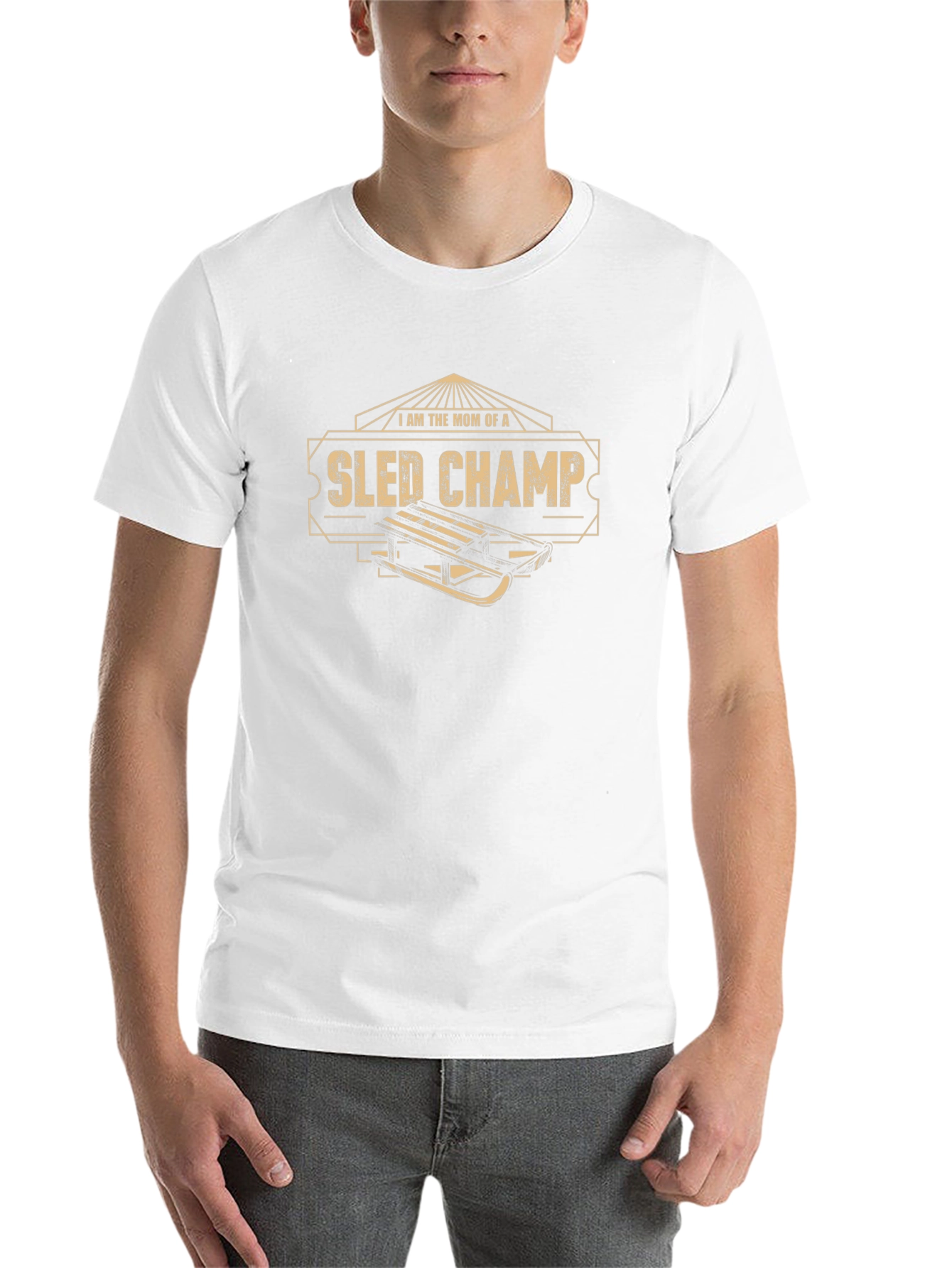 Sled Champ Mom Graphic Tee