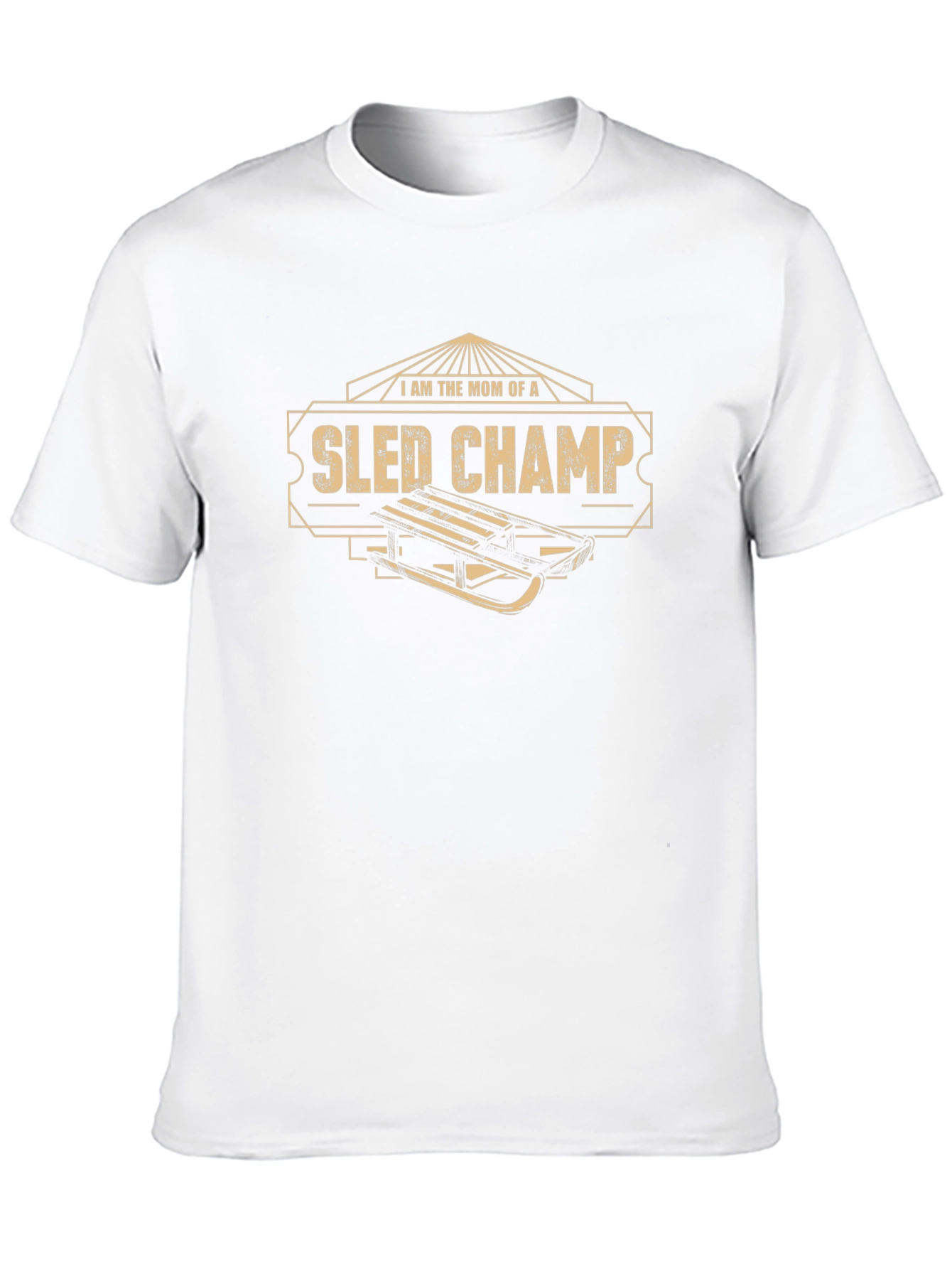 Sled Champ Mom Graphic Tee
