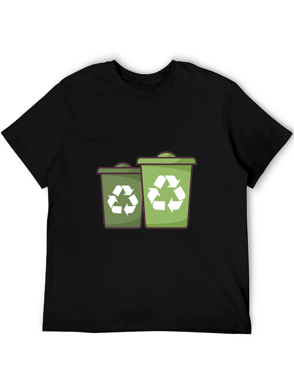 Recycle Bin Graphic Tee - Eco-Friendly Style