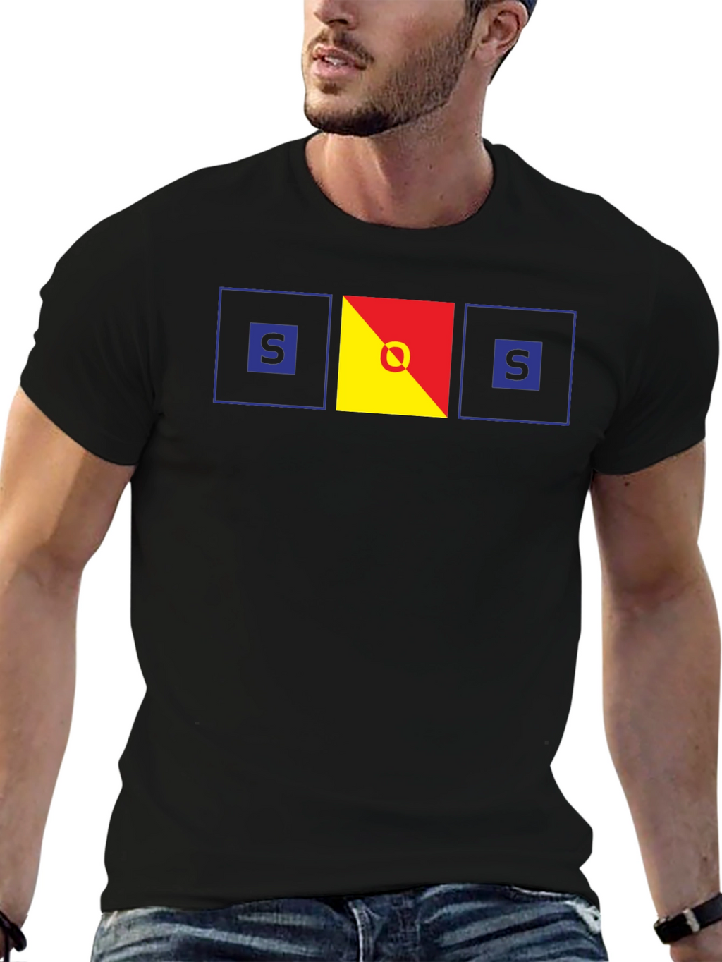 S.O.S Nautical Flag T-Shirt