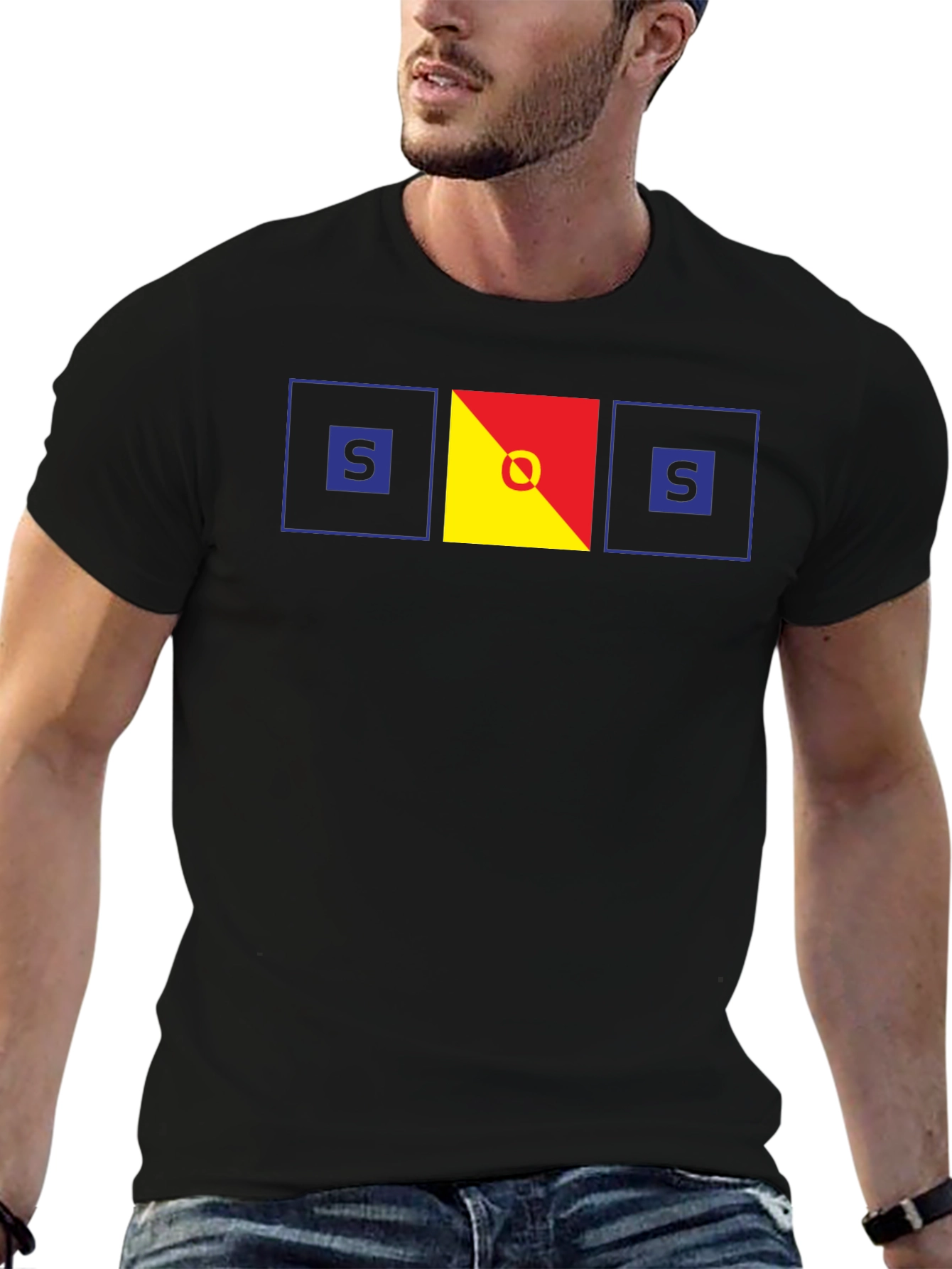 S.O.S Nautical Flag T-Shirt