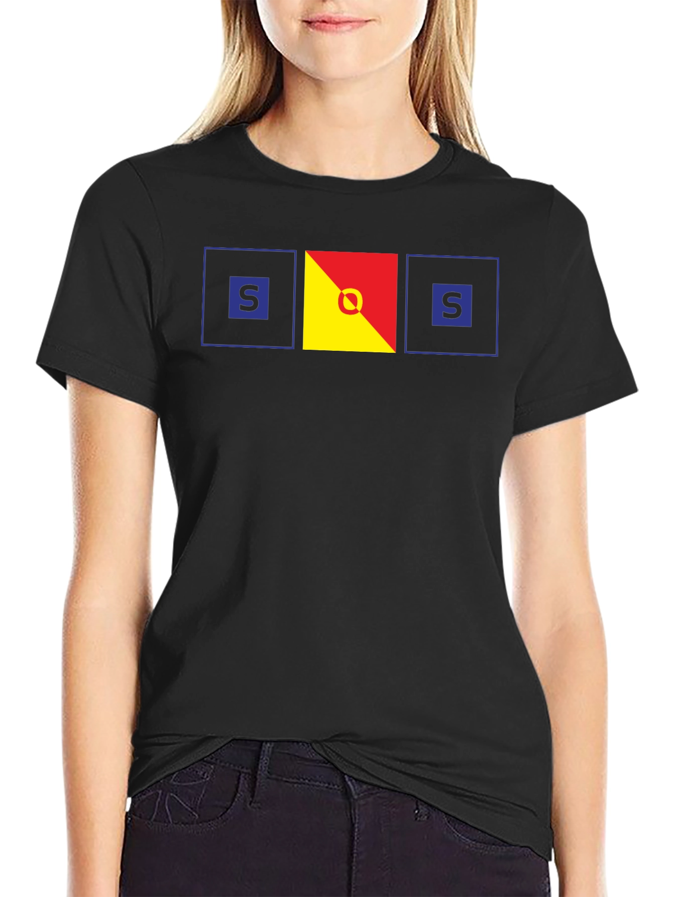 S.O.S Nautical Flag T-Shirt