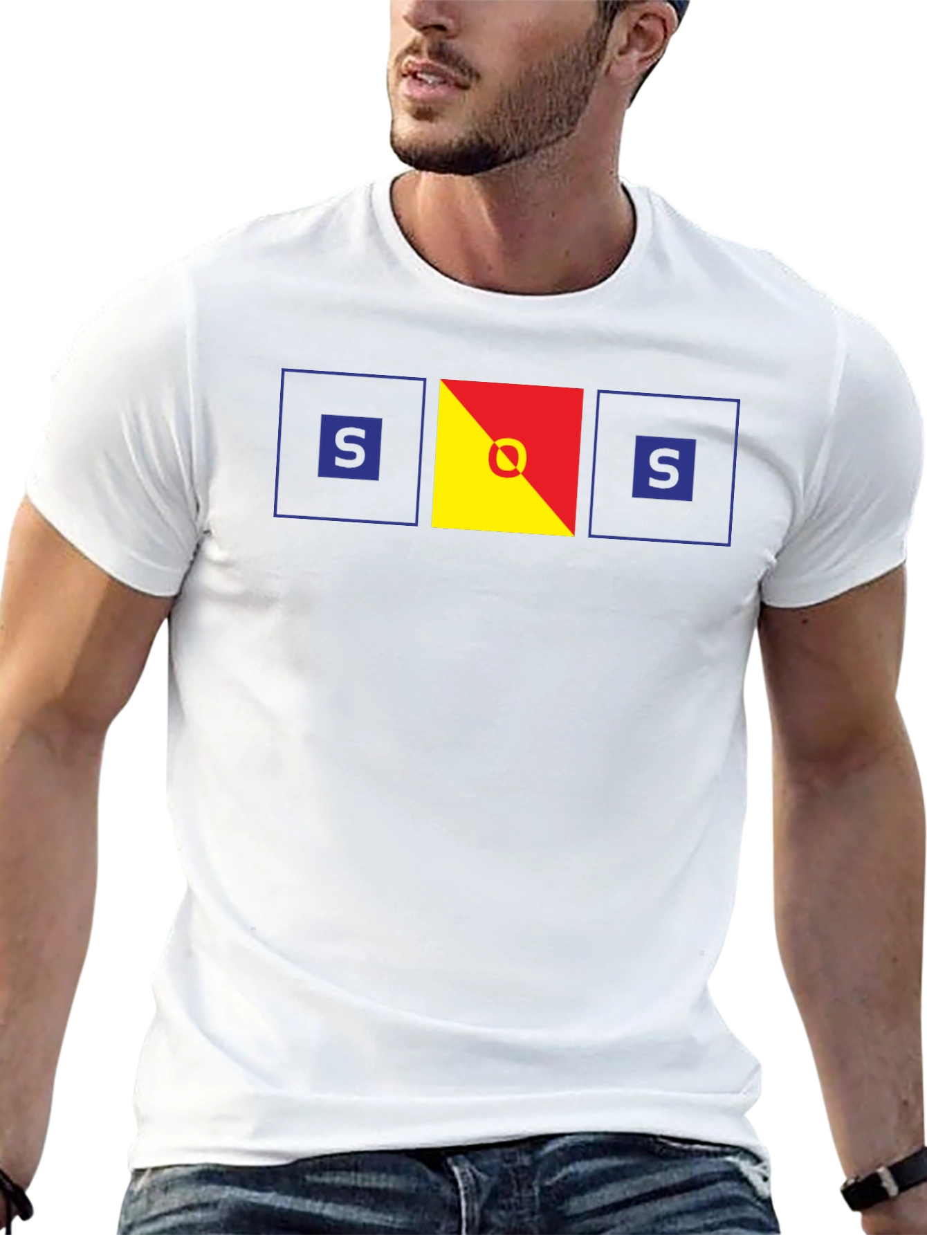 S.O.S Nautical Flag T-Shirt