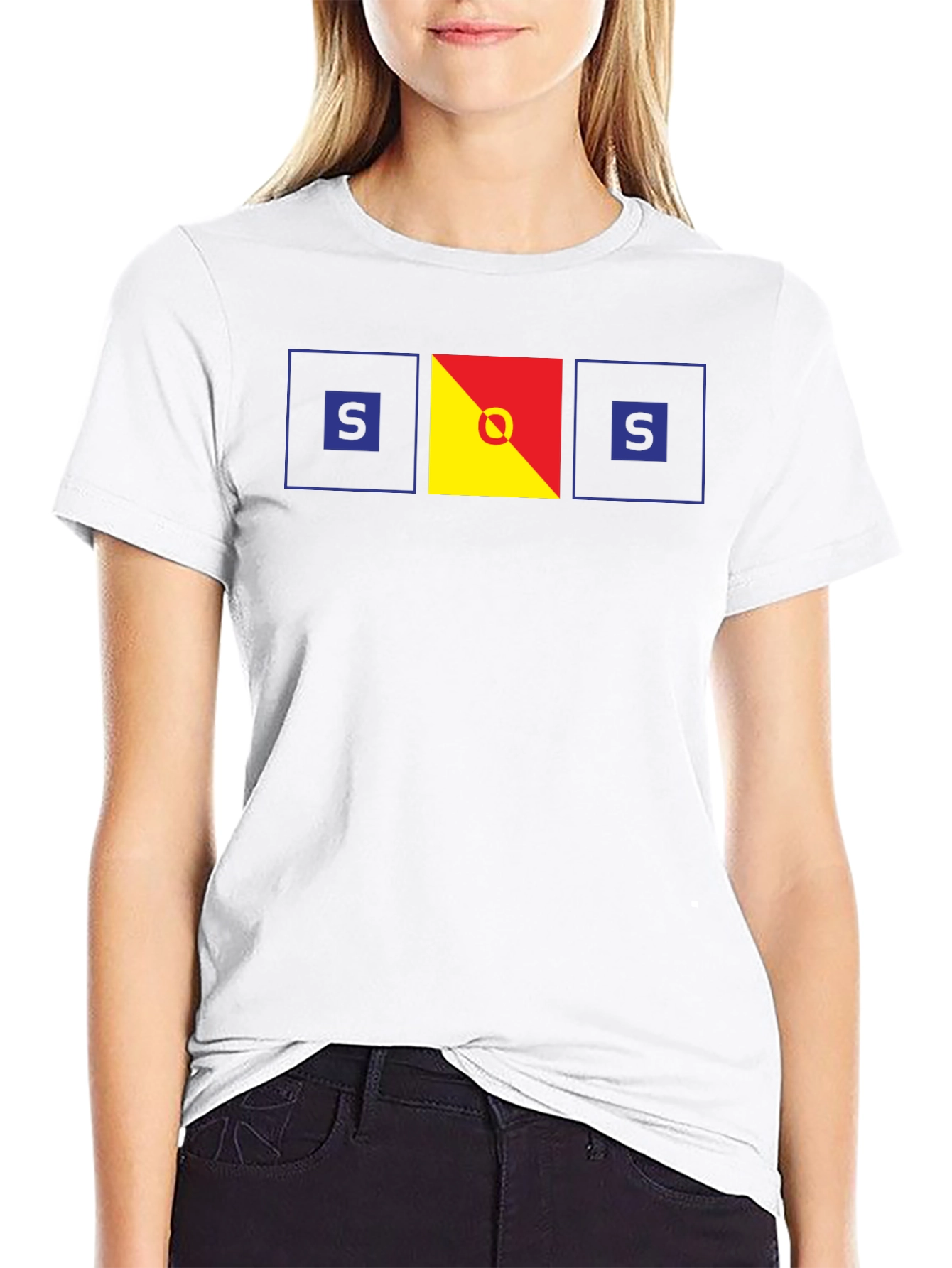 S.O.S Nautical Flag T-Shirt