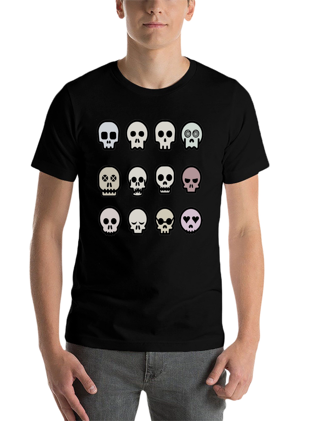Skull T-Shirt: Quirky Graphic Tee for Unique Style