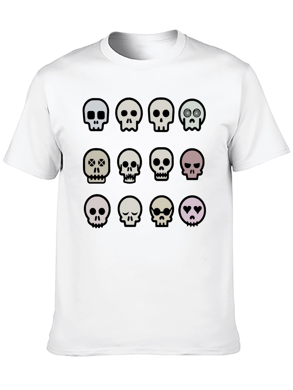 Skull T-Shirt: Quirky Graphic Tee for Unique Style