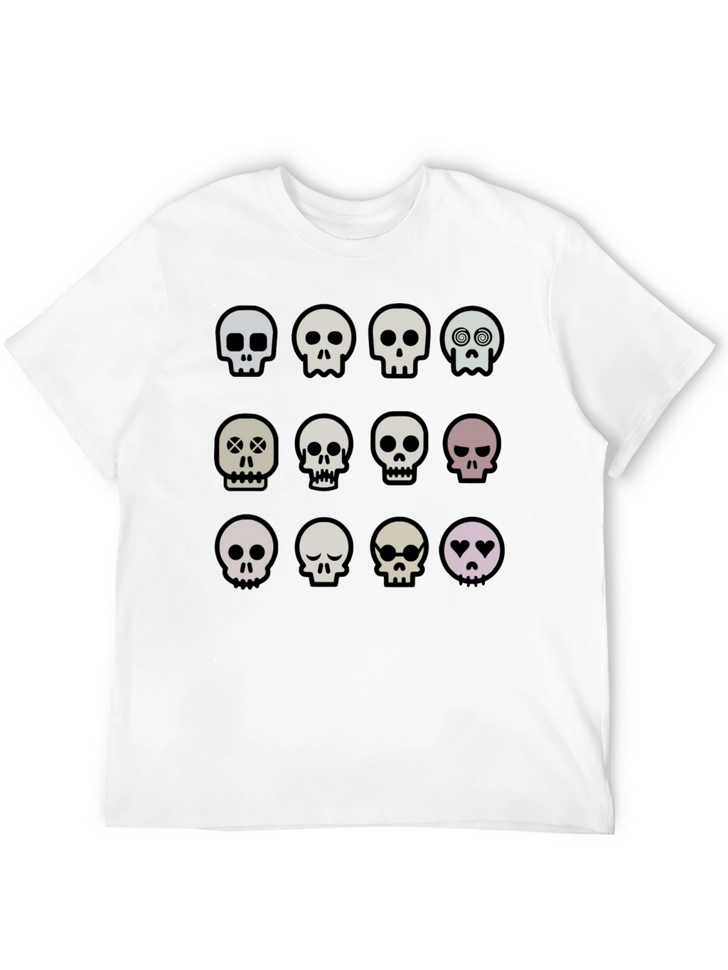 Skull T-Shirt: Quirky Graphic Tee for Unique Style