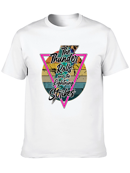 Retro Thunder Rolls Graphic T-Shirt