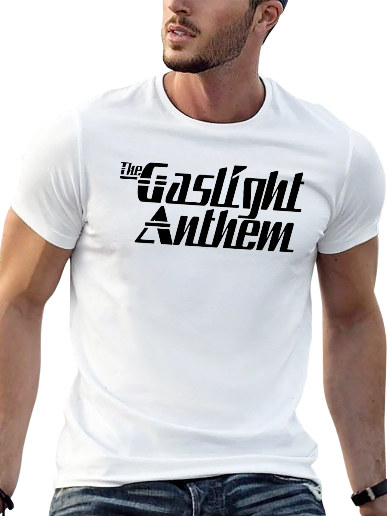 The Gaslight Anthem Band Logo Black T-Shirt