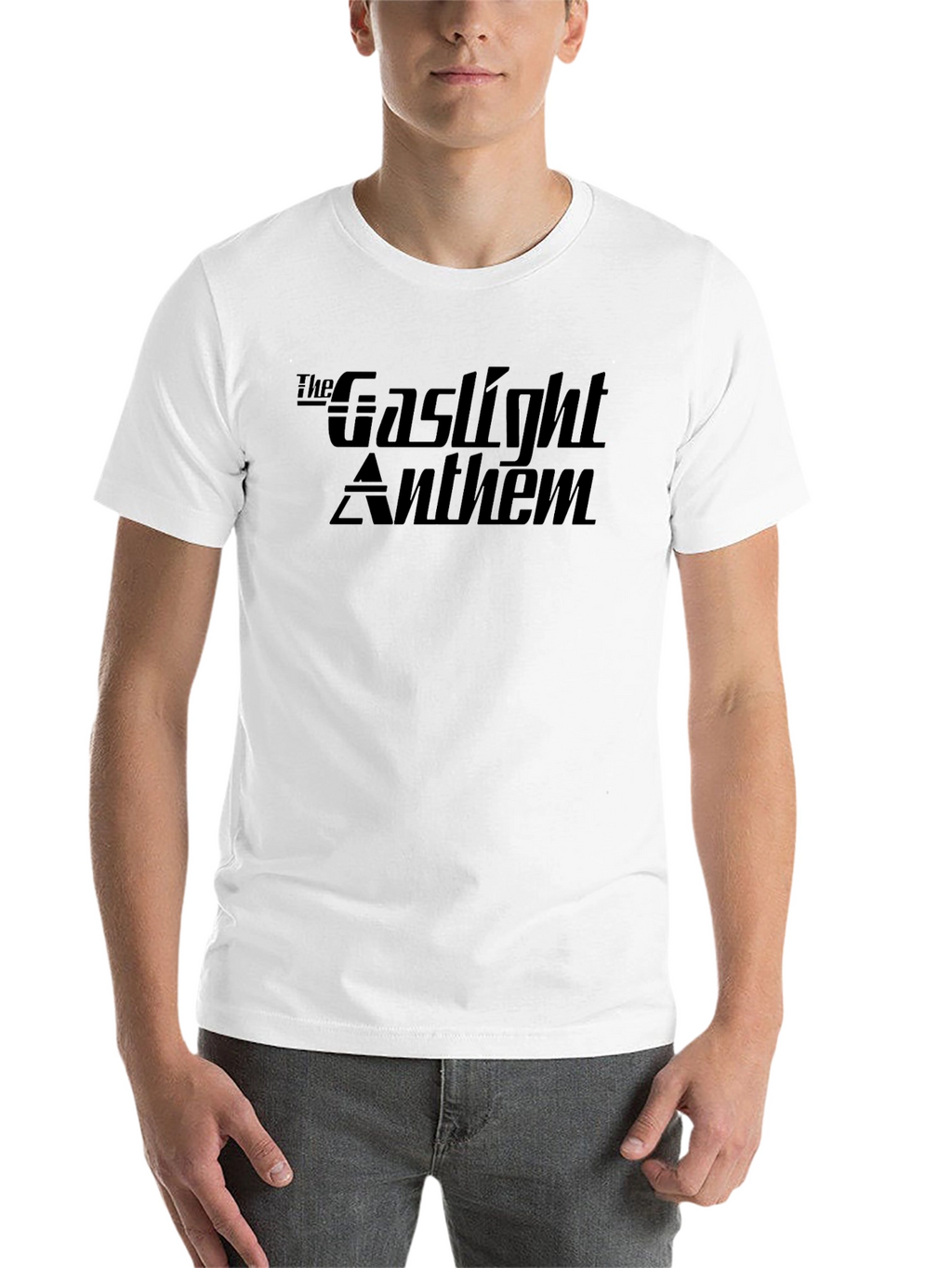 The Gaslight Anthem Band Logo Black T-Shirt