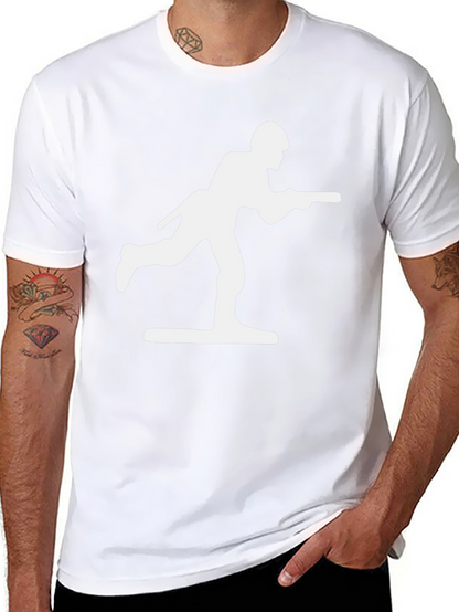 Toy Soldier Graphic Tee - Black Cotton Blend