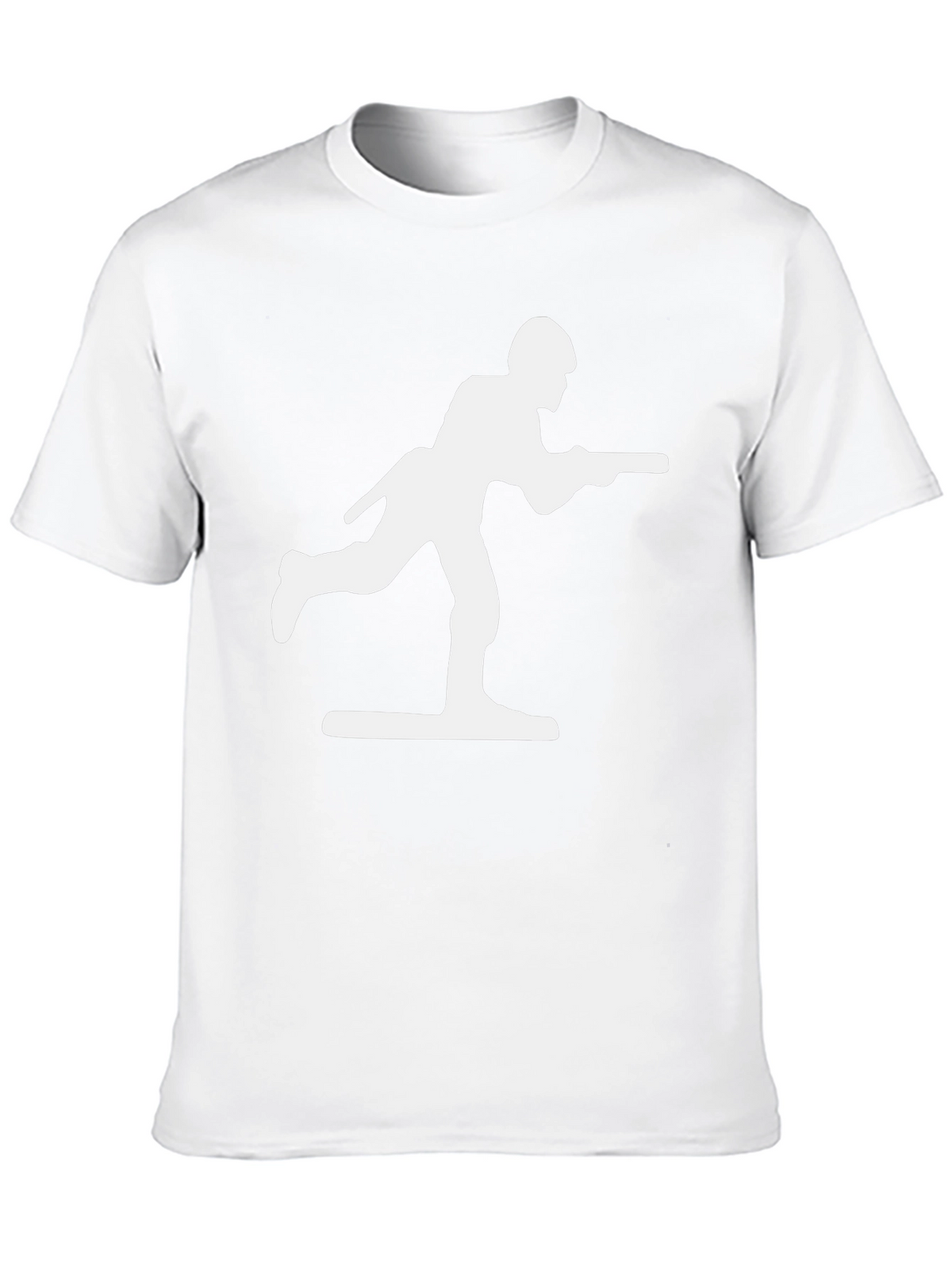Toy Soldier Graphic Tee - Black Cotton Blend