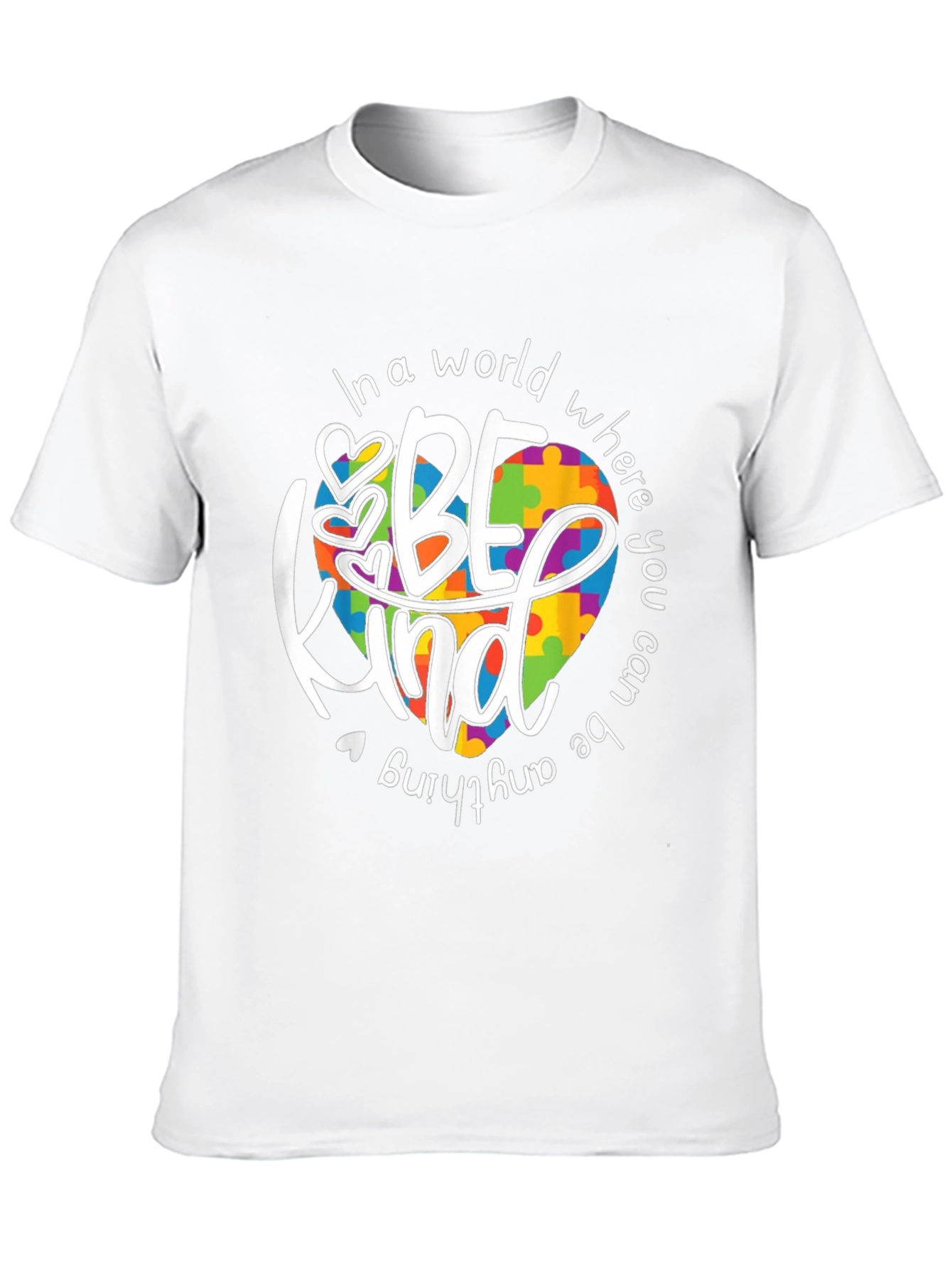 Be Kind Autism Awareness Graphic T-Shirt