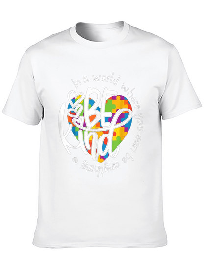 Be Kind Autism Awareness Graphic T-Shirt