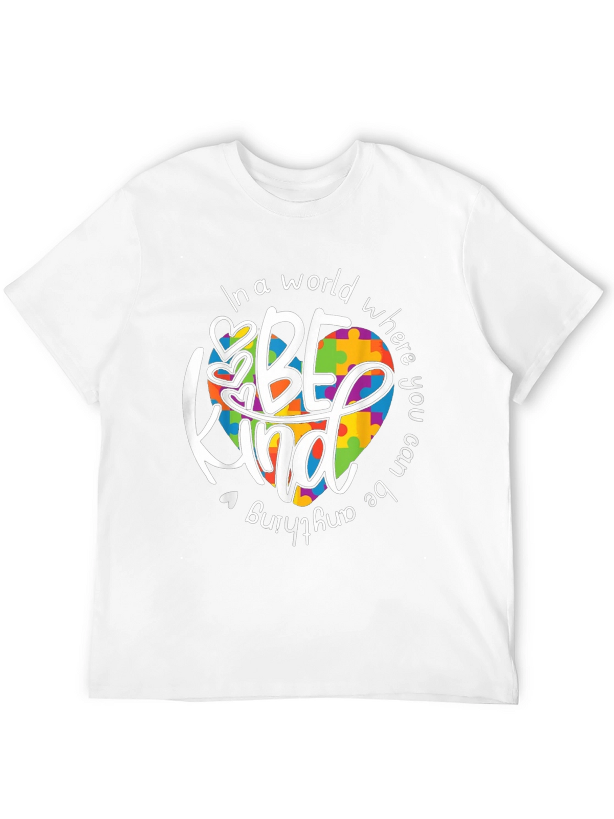 Be Kind Autism Awareness Graphic T-Shirt