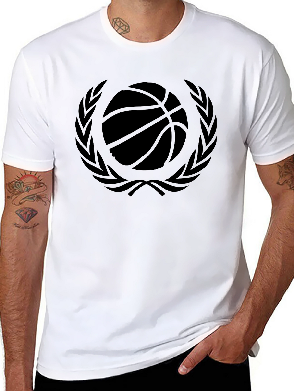 Basketball Laurel T-Shirt
