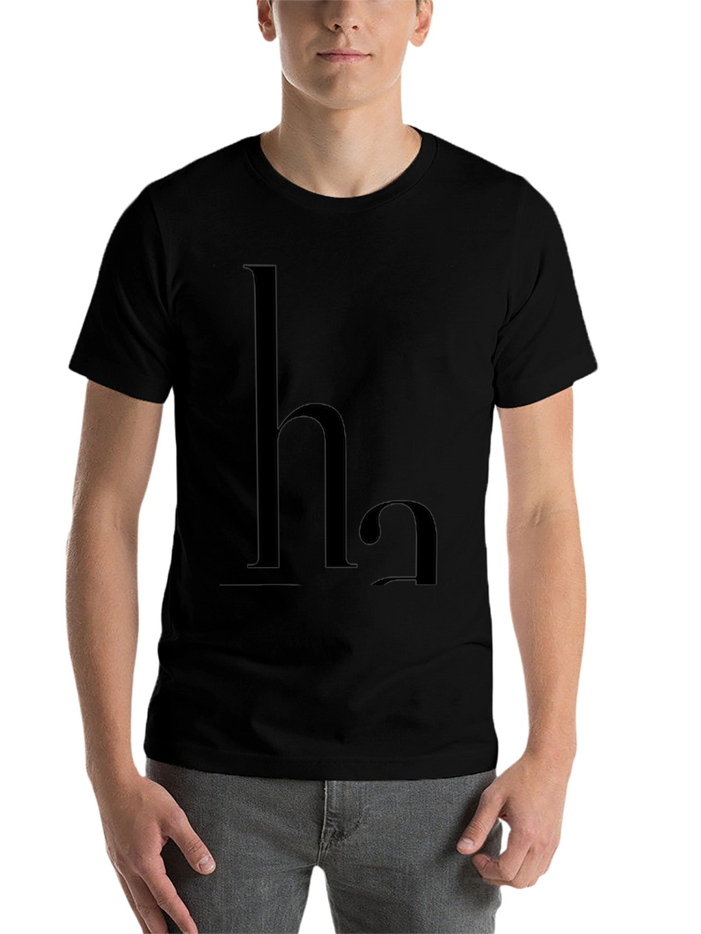 Hydrogen Molecule Graphic T-Shirt