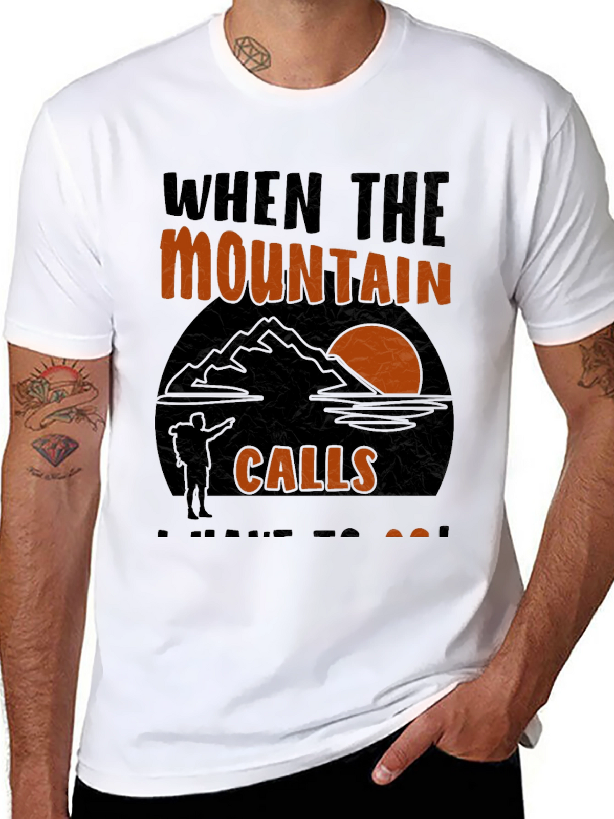 Mountain Calls Graphic Tee - Adventure Awaits!