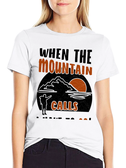 Mountain Calls Graphic Tee - Adventure Awaits!